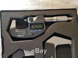 Mitutoyo 293-960-30 digital outside diameter micrometer set. Prefect Condition