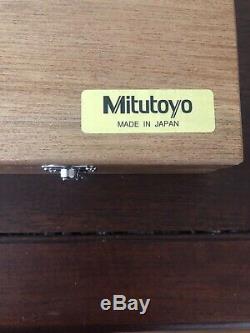Mitutoyo 293-961-30 Micrometer Set, 4 Pcs, 0-4/0-100mm IP65 SPC