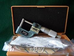 Mitutoyo 295-314 0-1 Digital Tubing Micrometer. 0001 Graduation. New