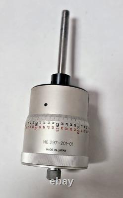 Mitutoyo 297-201-01 Micrometer Head Digital 0 2.0002 Japan