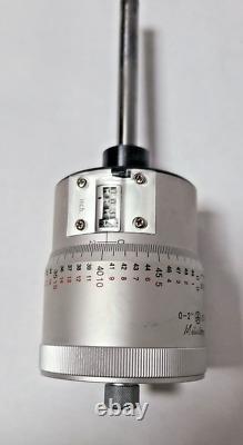 Mitutoyo 297-201-01 Micrometer Head Digital 0 2.0002 Japan