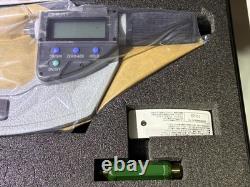 Mitutoyo 2-3.2 QuickMike 293-678 Digital Micrometer, Non-Rotating Spindle, NEW