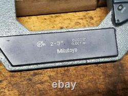 Mitutoyo 2-3 Digital Outside Diameter Micrometer no 293-371 with case. 00005
