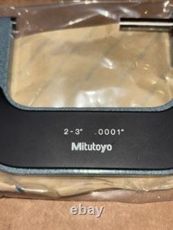 Mitutoyo 2-3 Mechanical Digital Micrometer 193-213 UNOPENED Brand New w papers