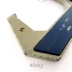 Mitutoyo 2- 3 Outside Digital Micrometer. 00005 0.001mm