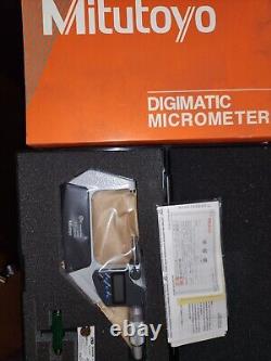 Mitutoyo 2-3 digital micrometer. Sealed in plastic