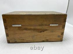 Mitutoyo 2.4-2.8 J2 #76201 Digital Bore Micrometer Mitutoyo Wooden Box Vintage