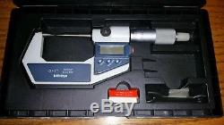 Mitutoyo 302 1229 Digital Point Micrometer 0-1 range, 0.00005