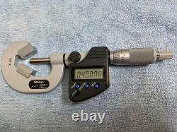 Mitutoyo 314-362-10 V-Anvil LCD Micrometer. 4-1