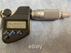 Mitutoyo 314-362-10 V-Anvil LCD Micrometer. 4-1