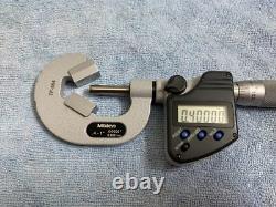 Mitutoyo 314-362-10 V-Anvil LCD Micrometer. 4-1