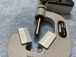 Mitutoyo 314-362-10 V-Anvil LCD Micrometer. 4-1