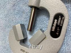 Mitutoyo 314-362-10 V-Anvil LCD Micrometer. 4-1