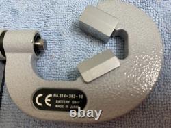 Mitutoyo 314-362-10 V-Anvil LCD Micrometer. 4-1