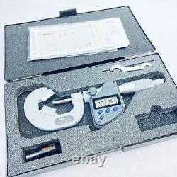 Mitutoyo 314-362-30 VM3-1 MXP V-Anvil Micrometer, 0.4-1, 0.00005/0.001 mm