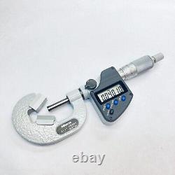 Mitutoyo 314-362-30 VM3-1 MXP V-Anvil Micrometer, 0.4-1, 0.00005/0.001 mm