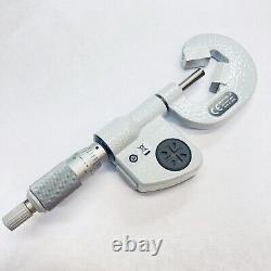 Mitutoyo 314-362-30 VM3-1 MXP V-Anvil Micrometer, 0.4-1, 0.00005/0.001 mm