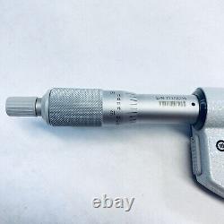 Mitutoyo 314-362-30 VM3-1 MXP V-Anvil Micrometer, 0.4-1, 0.00005/0.001 mm