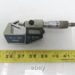 Mitutoyo 314-711-30 Outside Digital Micrometer. 05.6 Anvil WithData Port