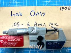 Mitutoyo 314-711-30 V-Anvil Digimatic Micrometer. 05.6 1-15mm
