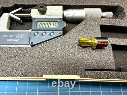 Mitutoyo 314-711-30 V-Anvil Digimatic Micrometer. 05.6 1-15mm