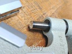 Mitutoyo 314-712-30 V- Anvil Digital Micrometer 0.4-1 WithData Port Great Shape