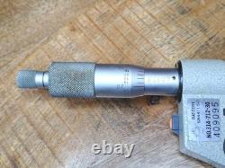 Mitutoyo 314-712-30 V- Anvil Digital Micrometer 0.4-1 WithData Port Great Shape