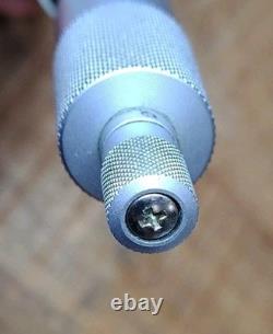 Mitutoyo 314-712-30 V- Anvil Digital Micrometer 0.4-1 WithData Port Great Shape