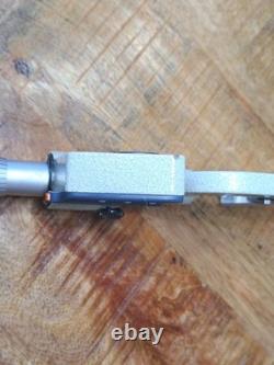 Mitutoyo 314-712-30 V- Anvil Digital Micrometer 0.4-1 WithData Port Great Shape