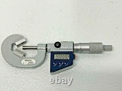 Mitutoyo 314-712-30 V-Anvil Micrometer. 4-1.00005 0.001mm Ratchet Stop 245B