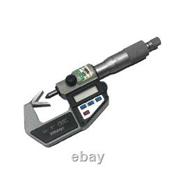 Mitutoyo 314-721-10 Digimatic 3 Flute V-Anvil Micrometer. 05.6 Range