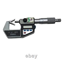 Mitutoyo 314-721-10 Digimatic 3 Flute V-Anvil Micrometer. 05.6 Range