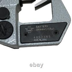 Mitutoyo 314-721-10 Digimatic 3 Flute V-Anvil Micrometer. 05.6 Range