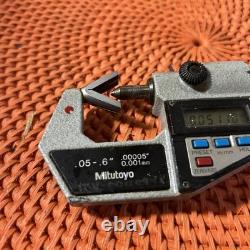 Mitutoyo 314-721-10 Digimatic 3 Flute V-Anvil Micrometer. 05.6 Range (P09)