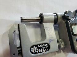 Mitutoyo 317-351-30 0-1 Universal Digital Micrometer Uni-Mike IP65 Great Shape