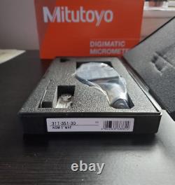 Mitutoyo 317-351-30 ACM-1MX Micrometer, IP65, Uni-Mike, 0-1,0.00005/0.001 mm