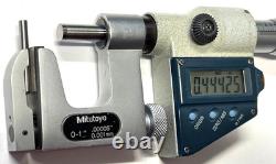 Mitutoyo 317-711-30 Digimatic UniMike Micrometer, 0-1/0-25mm Range. 00005