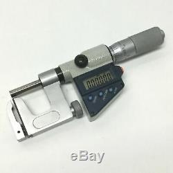 Mitutoyo 317-711-30 Uni-Mike Interchangeable Anvil Digital Micrometer 0-1