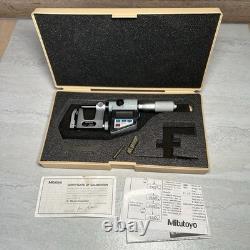 Mitutoyo 317-711 Digimatic UniMike Micrometer, 0-1/0-25mm Range. 00005