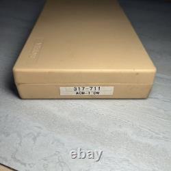 Mitutoyo 317-711 Digimatic UniMike Micrometer, 0-1/0-25mm Range. 00005