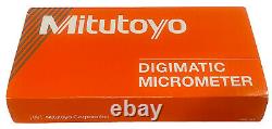 Mitutoyo 323-251-30 Digital Rotating Spindle Disc Micrometer 25-50mm Range