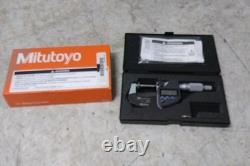 Mitutoyo 323-350-30 0 to 1 In Range LCD Display Digital Disc Micrometer