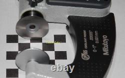 Mitutoyo 323-350-30 Digimatic Carbide Disc 0-1 Micrometer