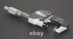 Mitutoyo 323-350-30 Digimatic Carbide Disc Micrometer 0-1 0.00005