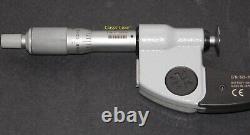 Mitutoyo 323-350-30 Digimatic Carbide Disc Micrometer 0-1 0.00005