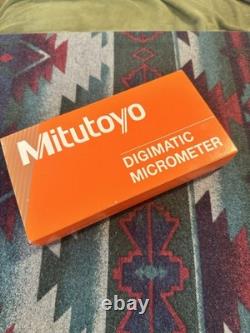 Mitutoyo 323-350-30 Digimatic Disk Micrometer 0 1/25.4mm /. 00005 SPC IP65