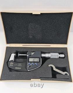 Mitutoyo 323-350 Digimatic Disc Micrometer 0-1? Priced To Sell? U. S. Seller