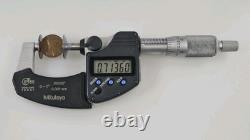 Mitutoyo 323-350 Digimatic Disc Micrometer 0-1? Priced To Sell? U. S. Seller