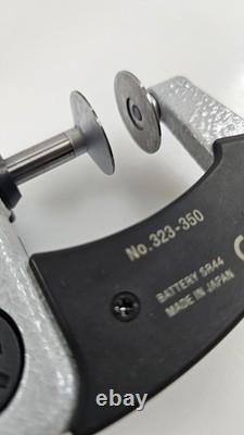 Mitutoyo 323-350 Digimatic Disc Micrometer 0-1? Priced To Sell? U. S. Seller