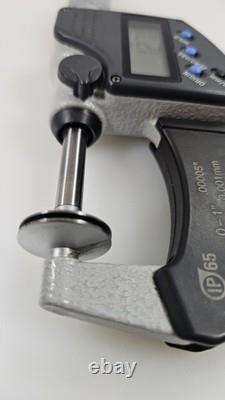 Mitutoyo 323-350 Digimatic Disc Micrometer 0-1? Priced To Sell? U. S. Seller